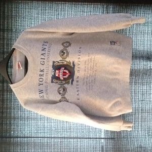 Vintage Nutmeg NY Giants long sleeve sweatshirt size L